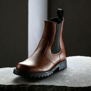 Brown Chelsea boots